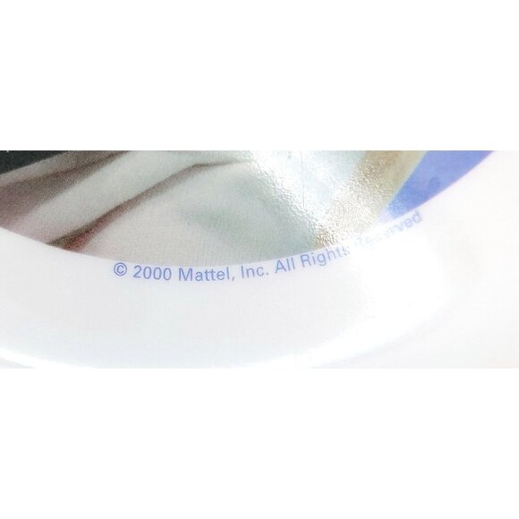 Vintage Home Presence Mattel Barbie Melamine Flowers Pink Plate & Bowl Set 2000 - Picture 6 of 7